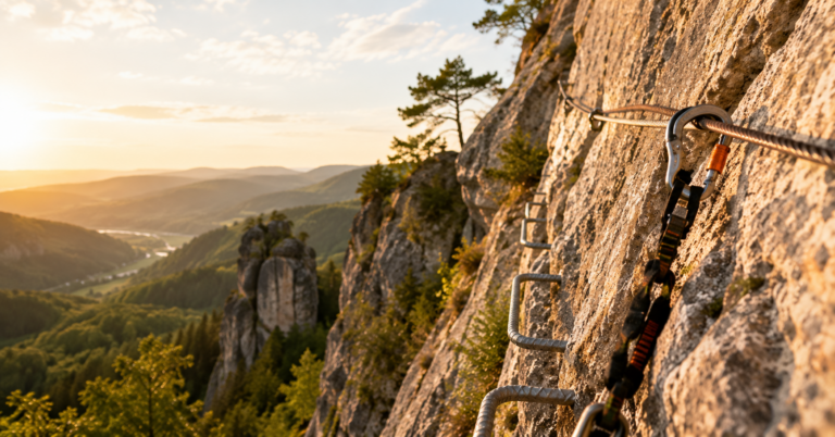 Via ferrata v Česku - zajištěná cesta pro začátečníky